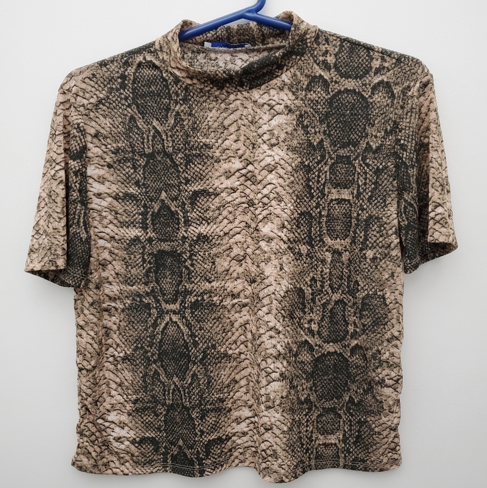 Animal Print Zara Top